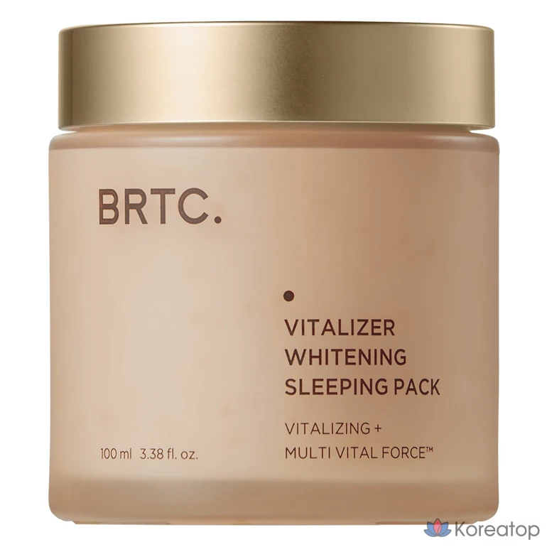 Ночная маска BRTC Vitalizer Whitening Sleeping Pack, 100 мл, 1 шт.