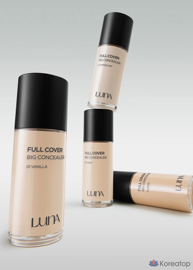 Консилер Luna Long Lasting Full Cover Big Concealer, оттенок 2 Beige, 40 г, 1 шт., фото 2