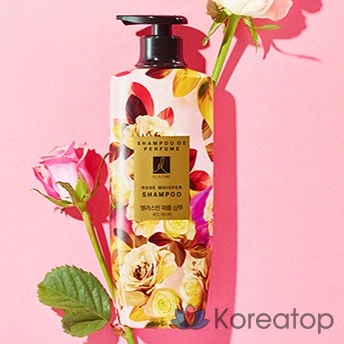 Шампунь Elastine Perfume Shampoo Rose Whisper, 600 мл, 1 шт.