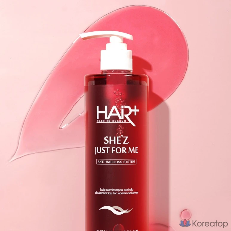 Шампунь Hair Plus She's Women's Hair Loss Relief Shampoo Hug Berry, 500 мл, 1 шт.
