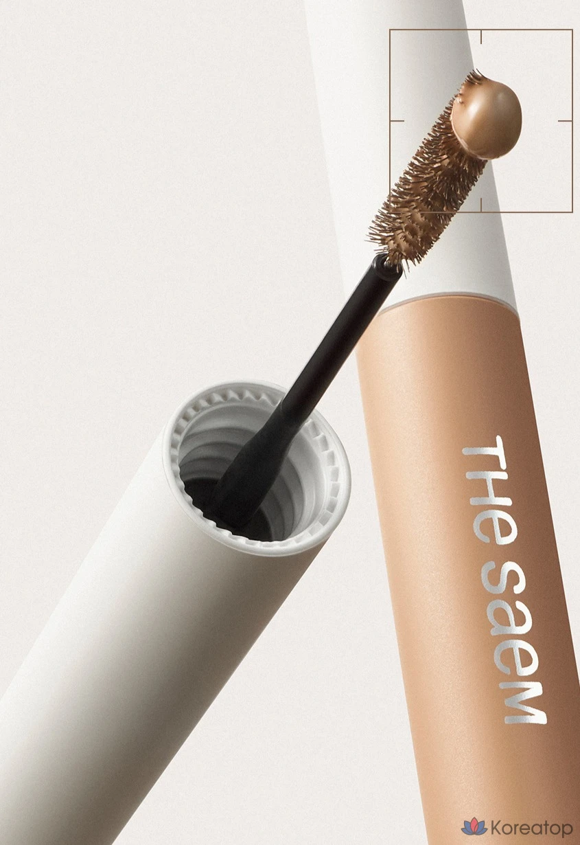Консилер для бровей The Saem Cover Perfection Brow Concealer, оттенок Taupe Beige, 4 г, 1 шт., фото 8