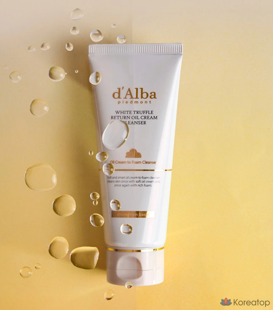 Очищающий крем d'Alba White Truffle Return Oil Cream Cleanser, 100 мл, 1 шт.