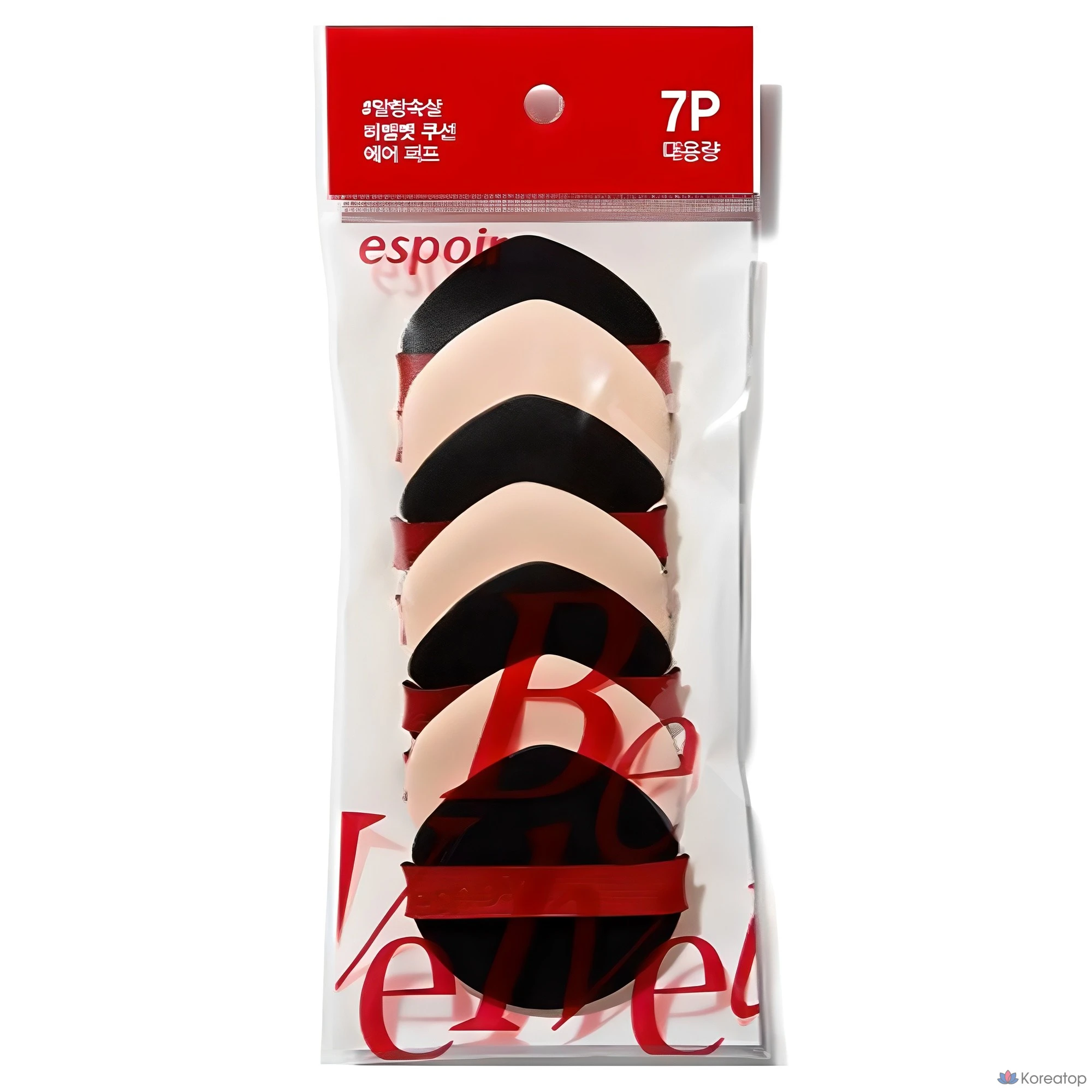 Пудра для лица Espoir Be Velvet Air Puff, 7 шт.