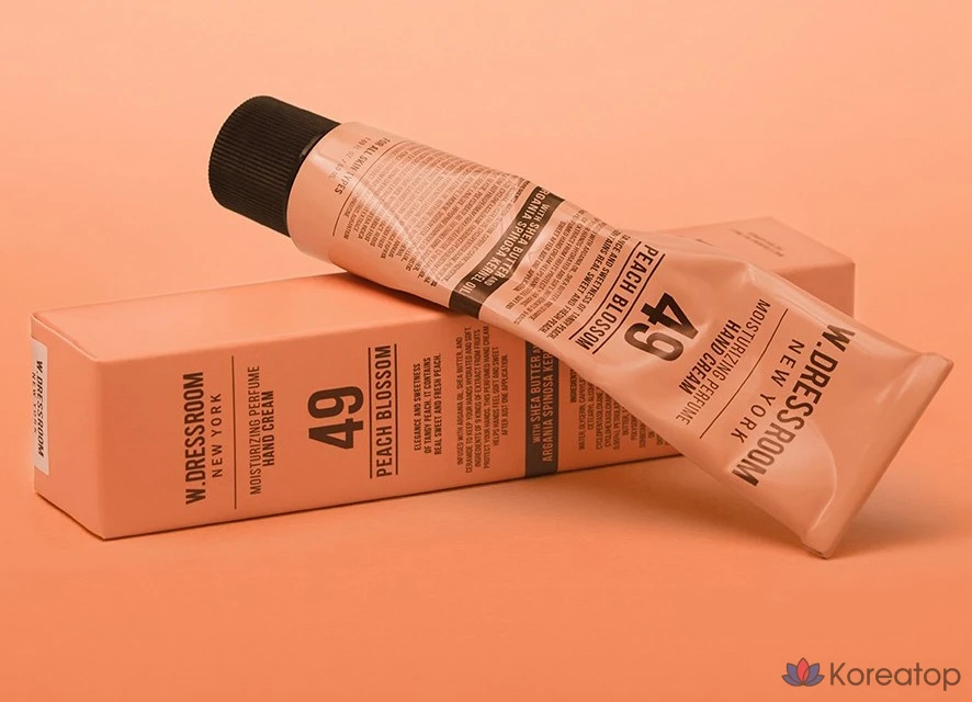 Крем для рук W.Dressroom Perfume Hand Cream 49 Peach Blossom, 50 мл, 1 шт.