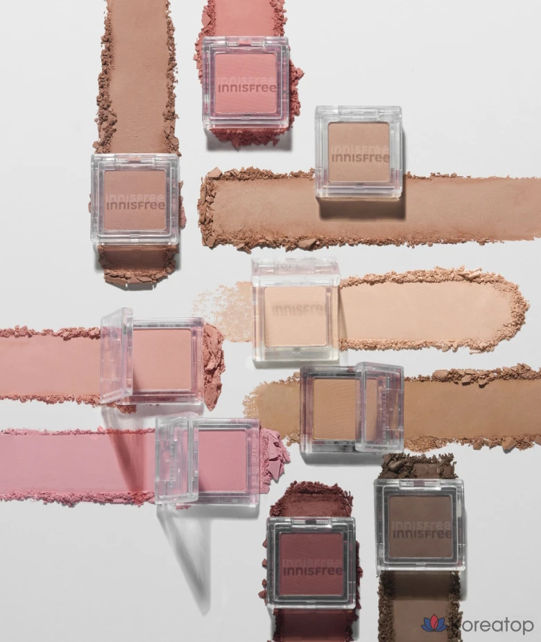 Тени для век Innisfree My Palette My Eyeshadow Matte, оттенок 19 Bam Mat Macaron, 1 шт.