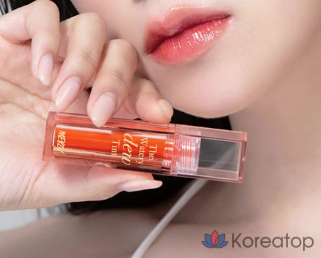 Тинт для губ MERZY The Watery Dew Lip Tint, оттенок WD1 Spring Break, 4 г, 1 шт.
