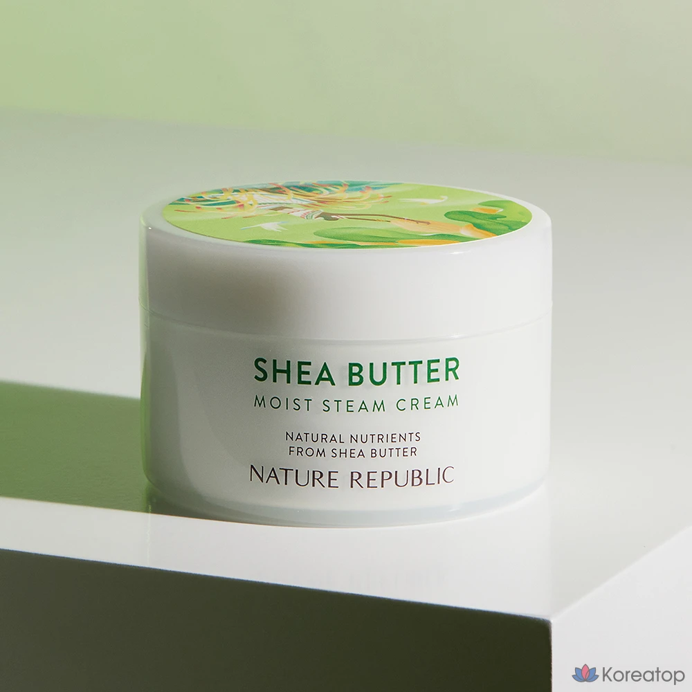 Крем для лица Nature Republic Shea Butter Moist Steam Cream, для нормальной и сухой кожи, 100 мл, 1 шт.