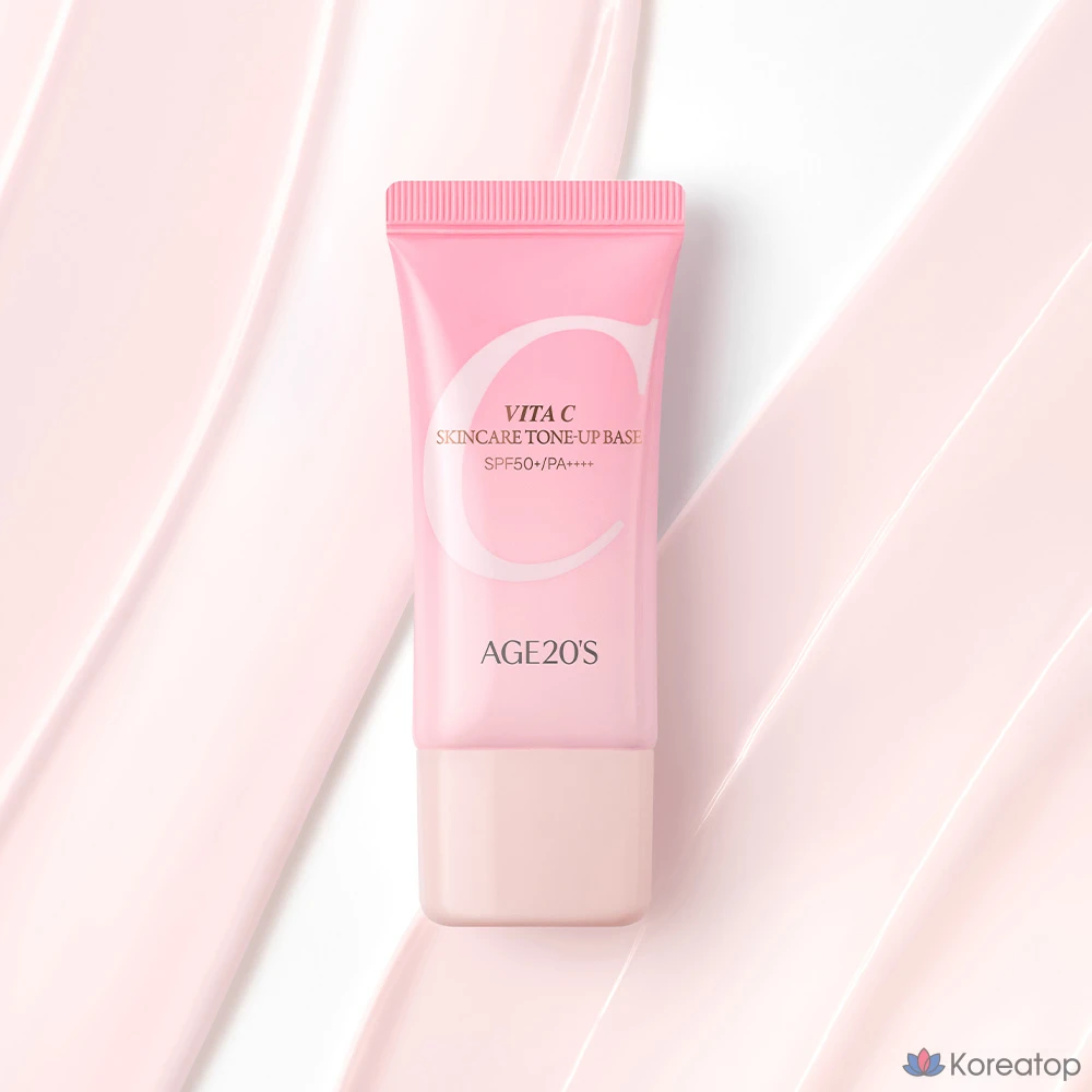 Тон-ап база AGE 20S Vitamin C Skincare Tone-Up Base SPF50+ PA++++, 30 г, 30 мл, 1 шт.