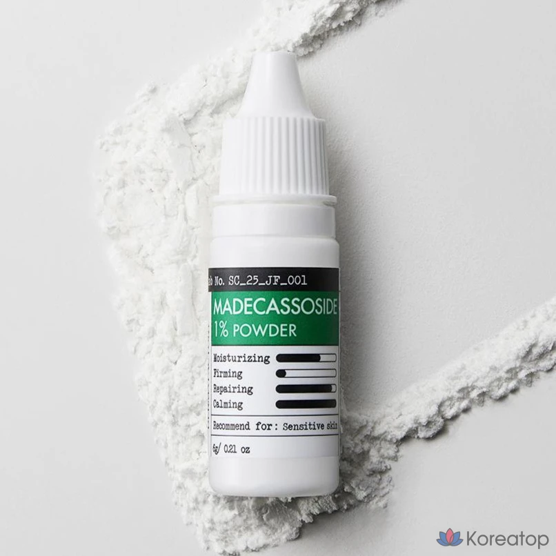 Пудра Derma Factory Madecassoside 1% Powder, 6 г, 1 шт.