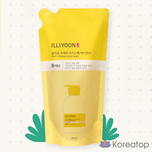 Гель для душа Illiyoon Fresh Moisture Body Wash Refill, 500 мл, 1 шт.