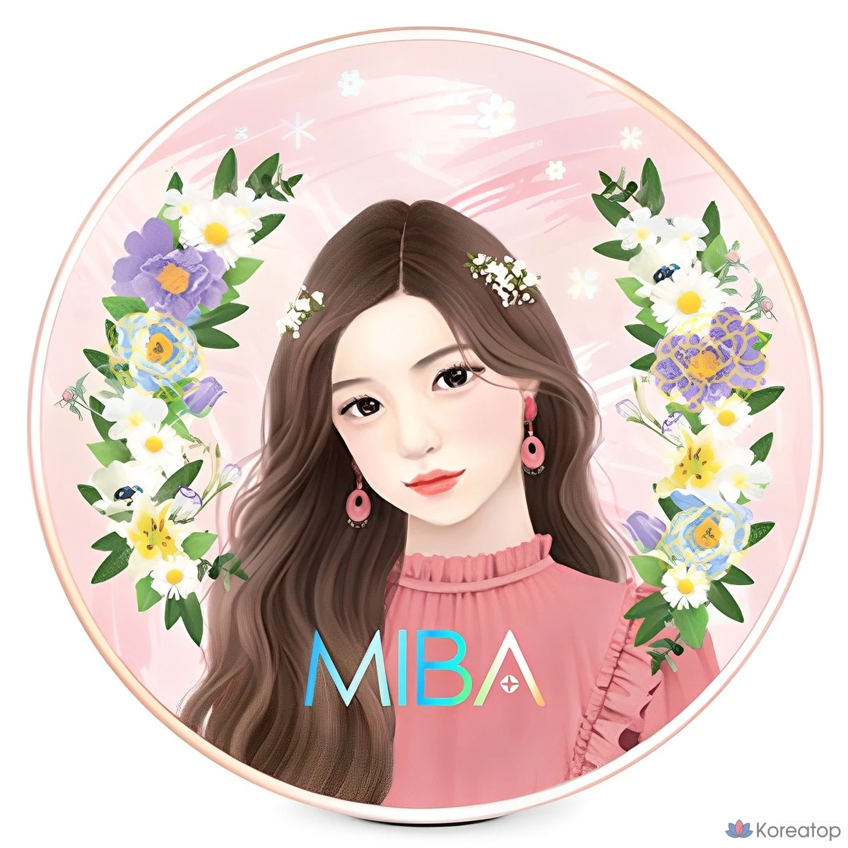 Кушон MIBA Big Cushion Foundation Season 2, оттенок 21, 25 г, 1 шт.