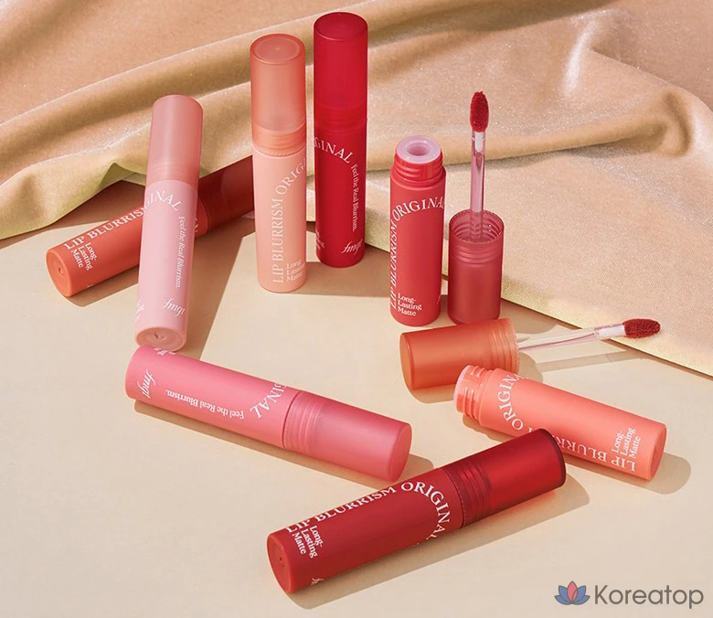 Тинт для губ The Face Shop FMGT Lip Blurism Lip Tint, оттенок 07 Rosy Hug, 5 г, 1 шт., фото 5