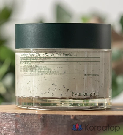 Пилинг-маска для лица Pyunkang Yul Calming Pore Clear Wash-off Pack, 100 г, 1 шт.
