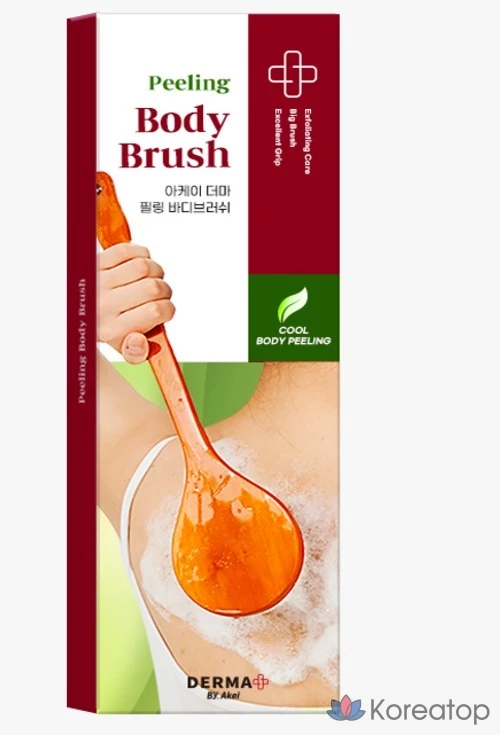 Пилинг для тела Akei Derma+ Acne Body Brush, 1 шт.