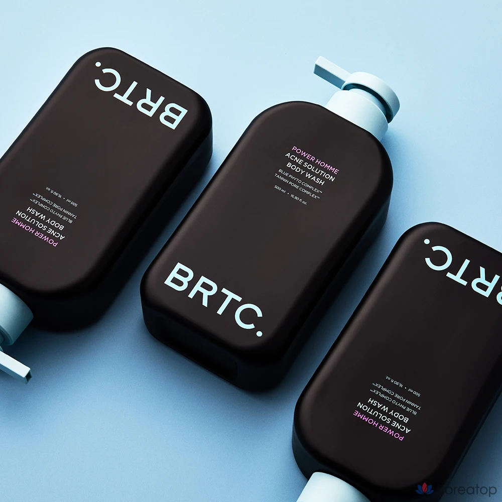 Гель для душа BRTC Power Homme Acne Solution Body Wash, 500 мл, 1 шт.