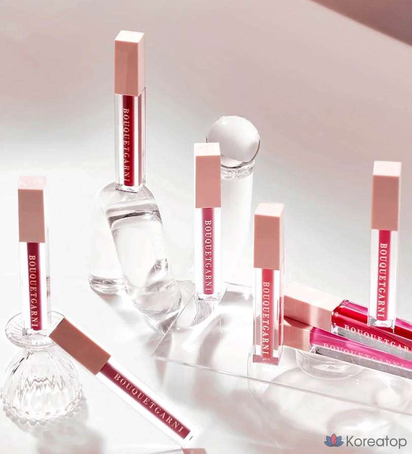 Тинт для губ Bouquet garni Glam Dew Lip Tint, оттенок 08 Red Sangria, 3.5 г, 1 шт., фото 4