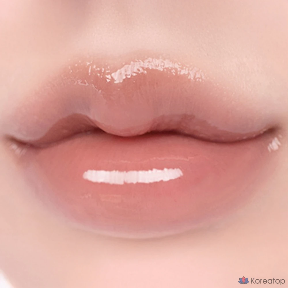 Тинт для губ ROM&ND Glasting Color Gloss Lip Tint, оттенок 02 Nutty Beige, 1 шт., фото 7