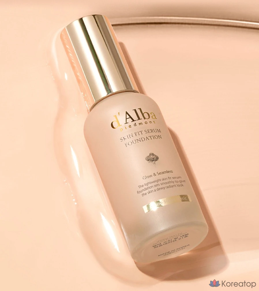 Тонер-сыворотка d'Alba Skin Fit Serum Foundation, оттенок 19, 30 мл, 1 шт.