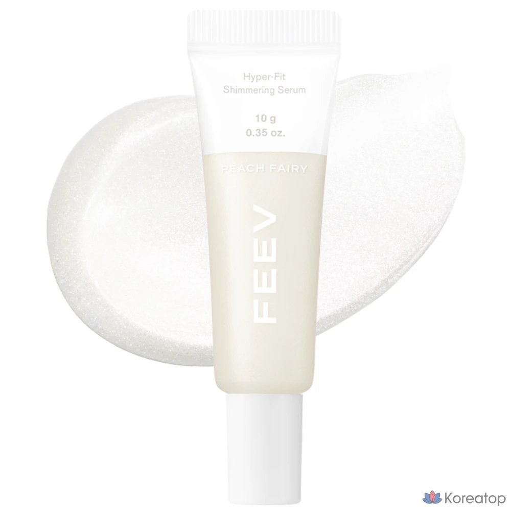 Сыворотка-хайлайтер FEEV Shimmering Serum Highlighter, оттенок Peach Fairy, 10 г, 1 шт.