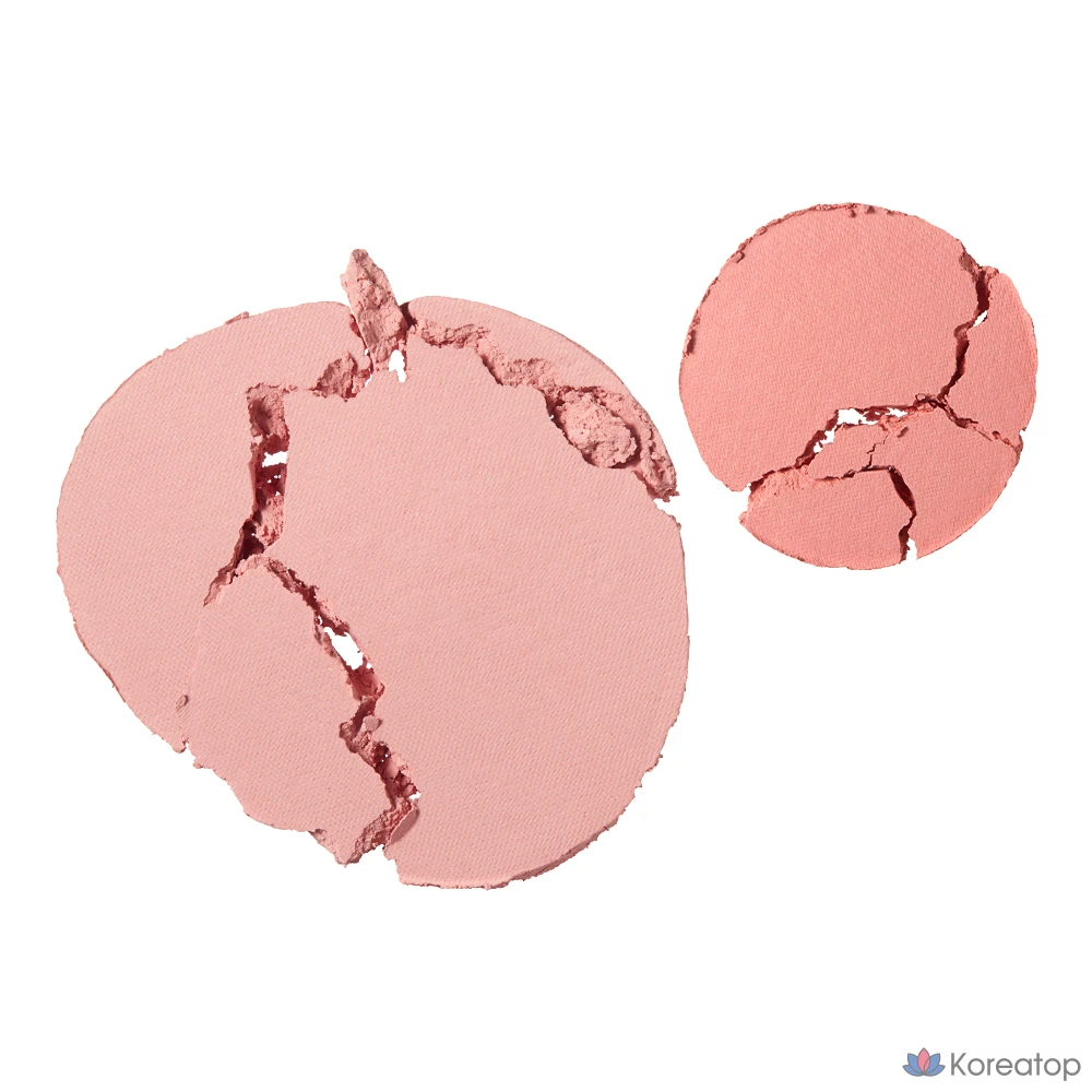 Блушер Giverny Fluffy Dual Blusher, оттенок 01 Peach Macaron, 7.4 г, 1 шт., фото 2