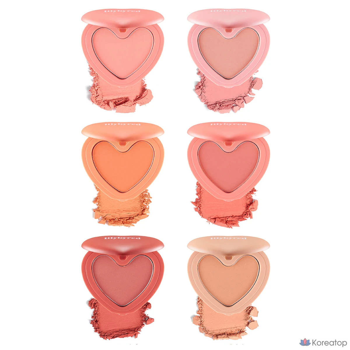 Блушер для щёк Lilybyred Love Beam Cheek Blusher, оттенок Wooah Beam, 4.7 г, 1 шт.