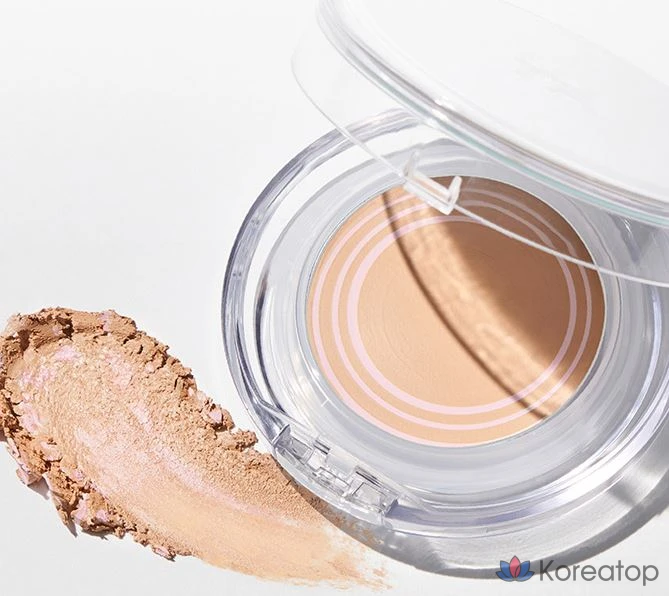 Компактная пудра Luna Moisture Glow Pact Clear, оттенок 21 Vanilla, 12.5 г + рефил, 1 шт., фото 2