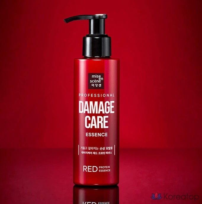 Крем-эссенция для волос Mise en Scene Damage Care Red Protein Hair Cream Essence, 140 мл, 1 шт.