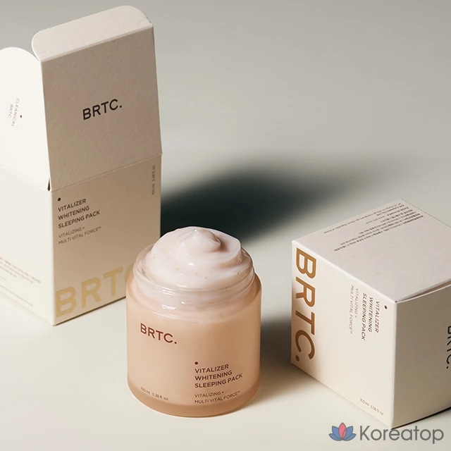 Ночная маска BRTC Vitalizer Whitening Sleeping Pack, 100 мл, 1 шт.