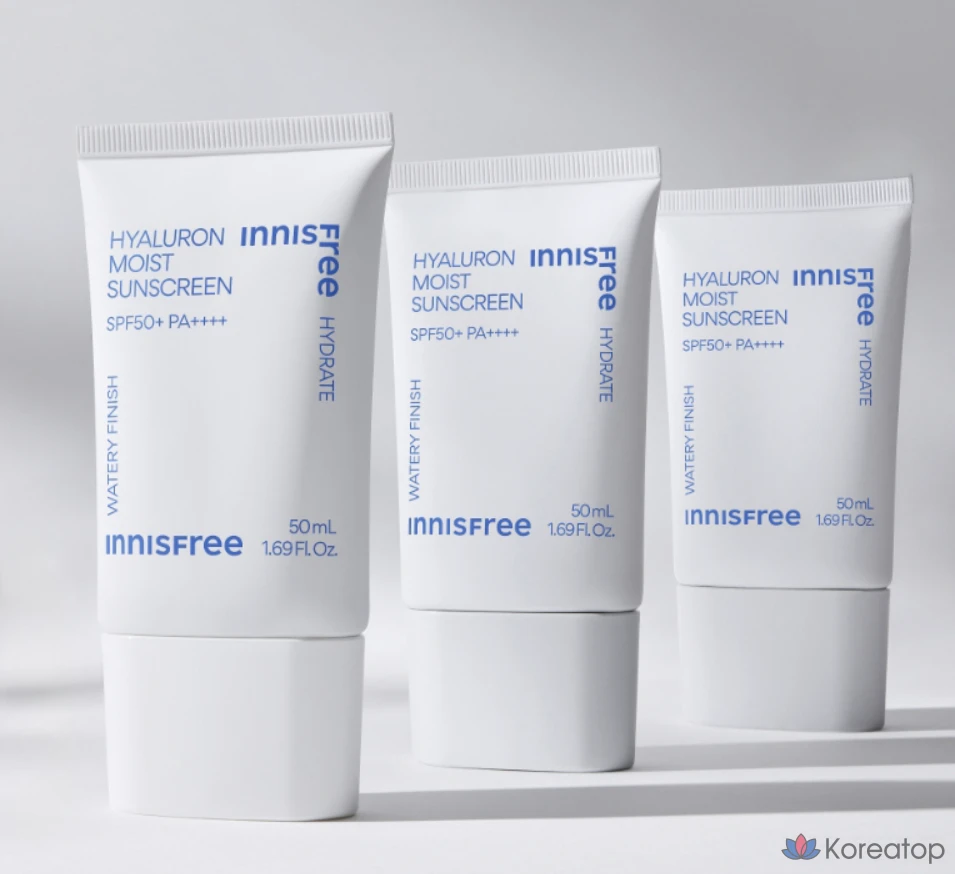 Солнцезащитный крем Innisfree Hyaluron Moisture Sun Cream SPF50+ PA++++, 50 мл, 1 шт.