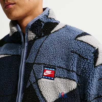 Куртка мужская Nike Club Winterized Fleece Full-Zip Jacket, фото 3
