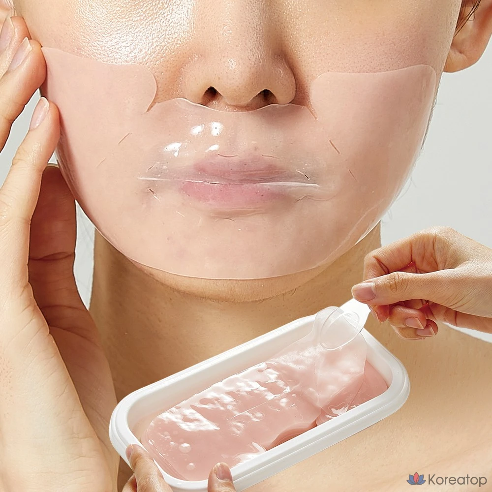 Гидрогелевые патчи LOLO SKINNY Hydrogel Nasolabial & Lip Wrinkle Patch Collagen Lifting Mask Pack Daily, 90 шт., фото 3