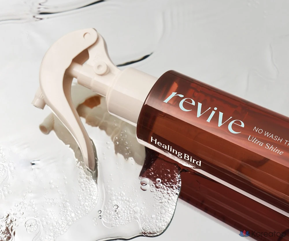 Набор для ухода Healing Bird Revive No-Wash Treatment Ultra Shine (200 мл + 32 мл), 5 шт., фото 3