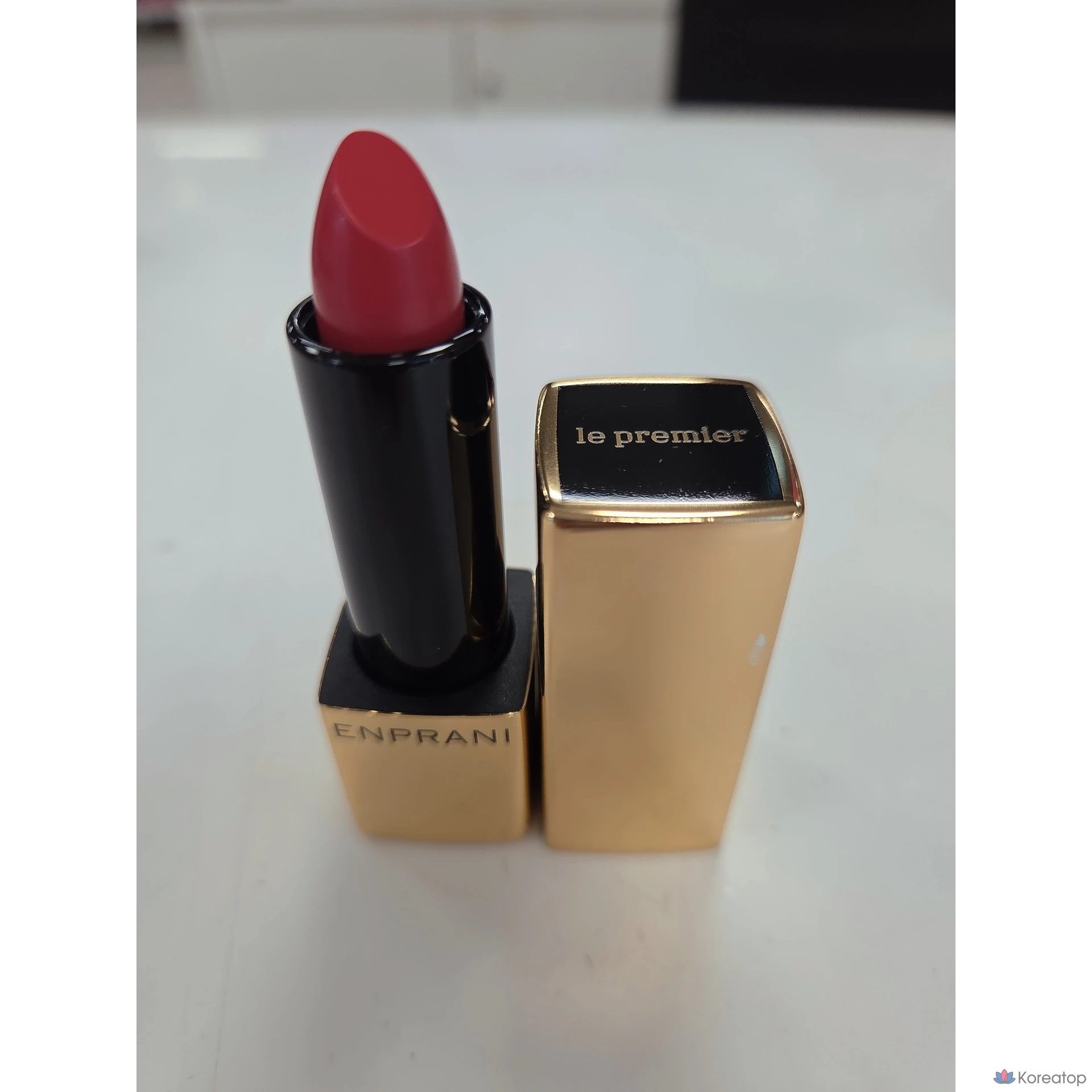 Помада для губ Enprani Le Premium Lipstick, оттенок OR02 Dry Sunset + Vitamin Hand Cream, 3.4 г, 1 шт.