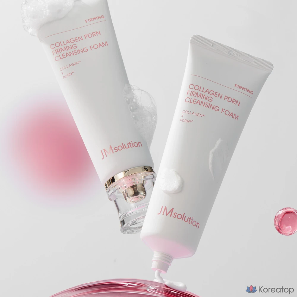 Очищающая пенка JM Solution Collagen PDRN Firming Cleansing Foam, 120 мл, 1 шт.