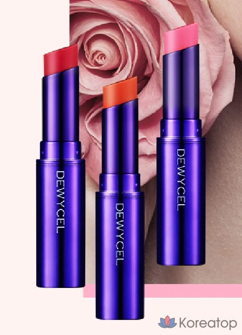 Бальзам-тинт для губ DEWYCEL Tintouring Tint Balm, оттенок Rare Coral, 4.5 г, 1 шт., фото 7