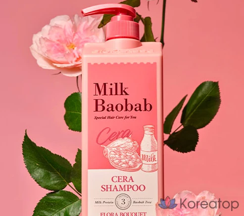 Шампунь Milk Baobab Cera Shampoo Flora Bouquet, 1.2 л, 1 шт.