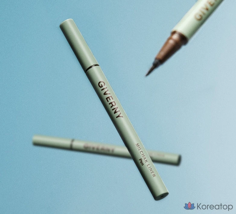 Подводка-лайнер для глаз Giverny Milchak Pen Liner, оттенок 01 Black, 0.6 г, 1 шт., фото 5