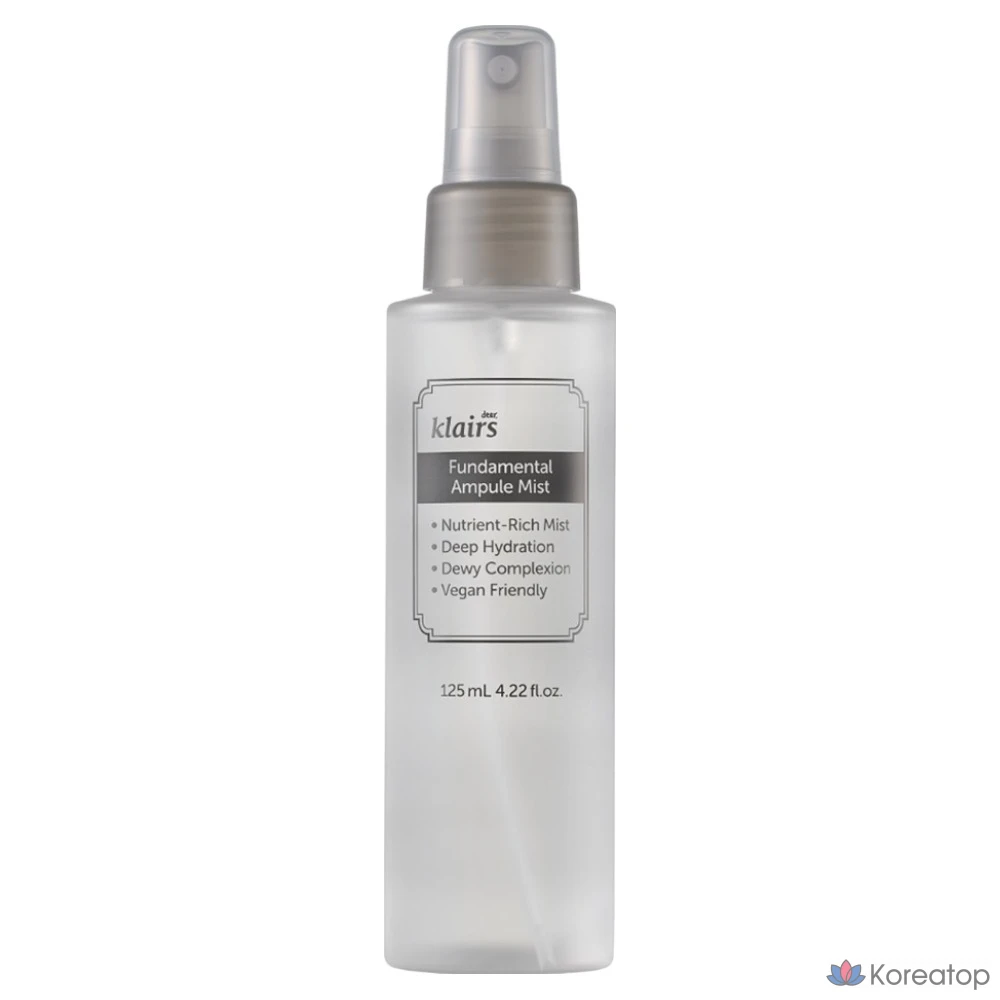 Ампульная сыворотка Dear, Klairs Fundamental Ampoule Mist, 125 мл, 1 шт.