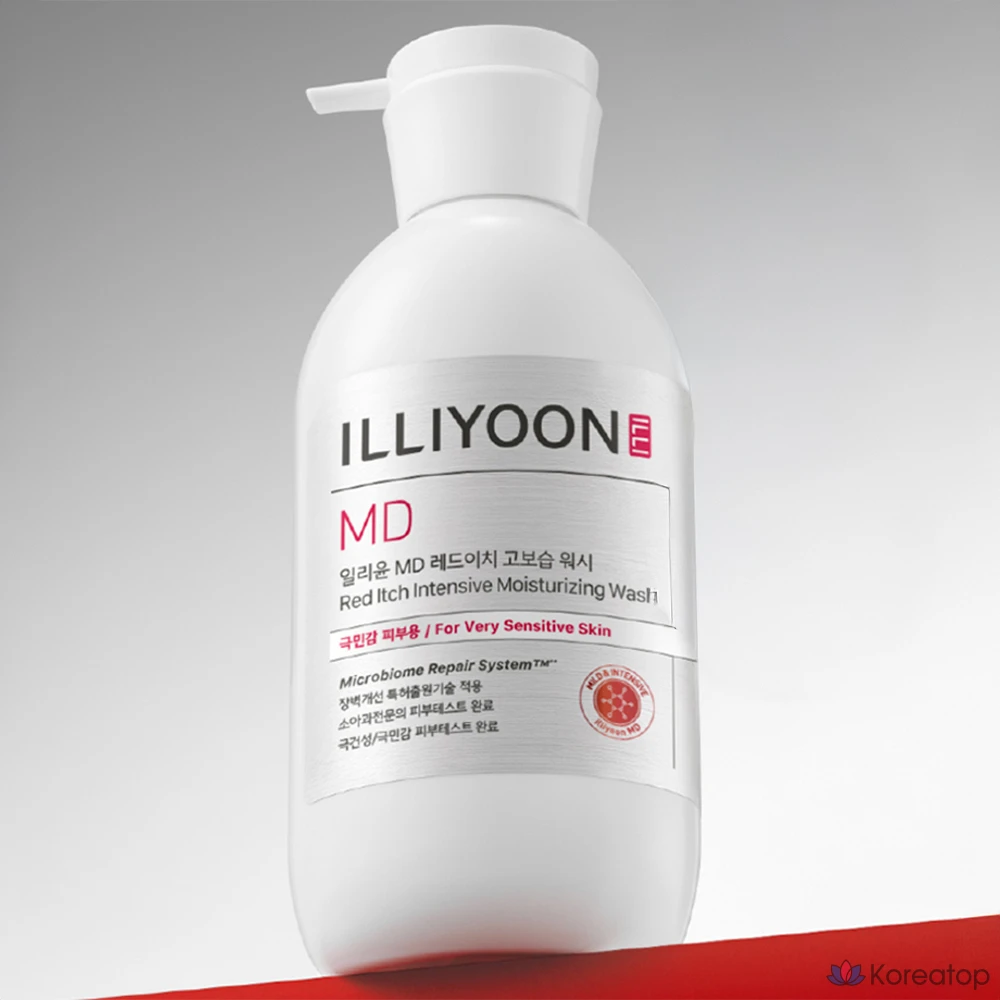 Очищающий гель ILLIYOON MD Red Ich High Moisture Wash, 470 г, 1 шт.