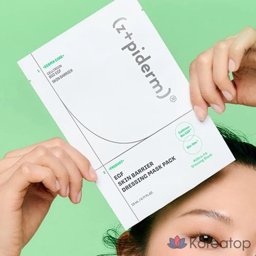 Тканевая маска для лица z+piderm EGF Skin Barrier Dressing Mask, 20 шт., фото 3