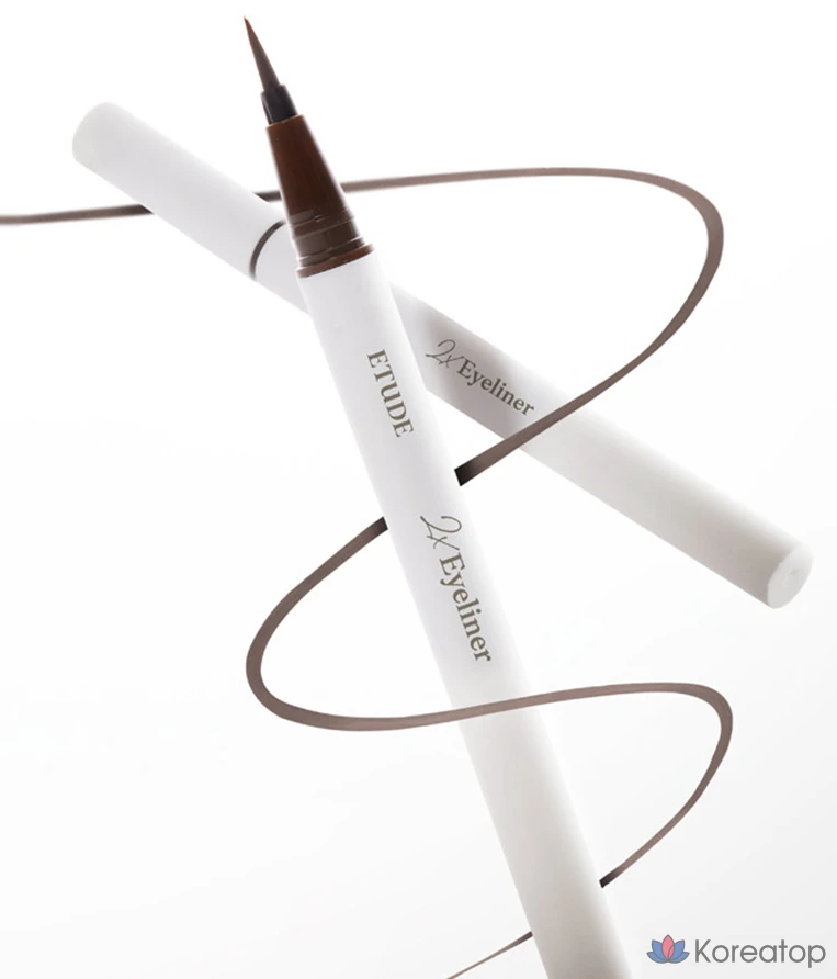 Подводка для глаз Etude House 2X Bare Face Pen Liner, оттенок 01 Soft Deep Brown, 0.5 г, 1 шт., фото 3
