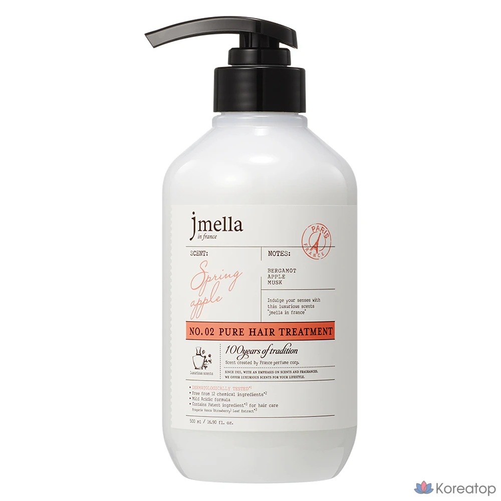 Кондиционер для волос Jmella In France Pure Spring Apple Hair Treatment, 500 мл, 1 шт.