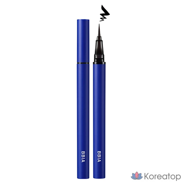 Подводка для глаз BBIA Never Die Brush Liner, оттенок 01 Matte Black, 0.4 г, 1 шт.