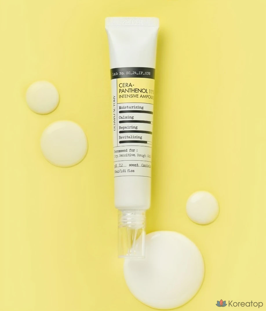 Ампульная сыворотка Derma Factory Cerapanthenol 11% Intensive Ampoule, 30 мл, 1 шт.