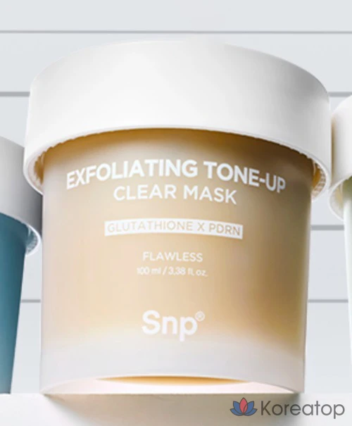 Тканевая маска для лица SNP Clear Skin Tone Vitality Mask, 100 мл, 1 шт.