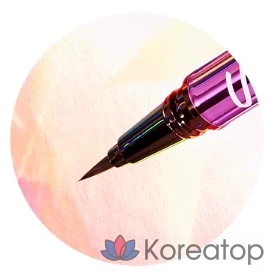 Подводка для глаз Missha Ultra Powerproof Thin Pen Liner, оттенок Dark Brown, 0.4 г, 1 шт., фото 6