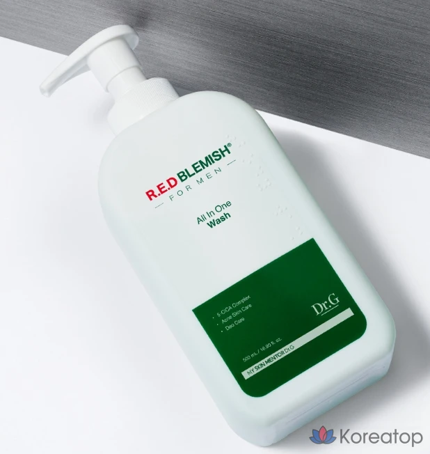 Гель для душа Dr. G Red Blemish For Men All-in-One Body Wash, 500 мл, 1 шт.