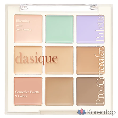 Консилер-палетка Dasique Pro Concealer Palette, оттенок 01 Cover, 9 г, 1 шт.