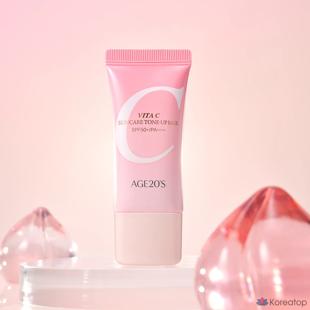 Тон-ап база AGE 20S Vitamin C Skincare Tone-Up Base SPF50+ PA++++, 30 г, 30 мл, 1 шт.