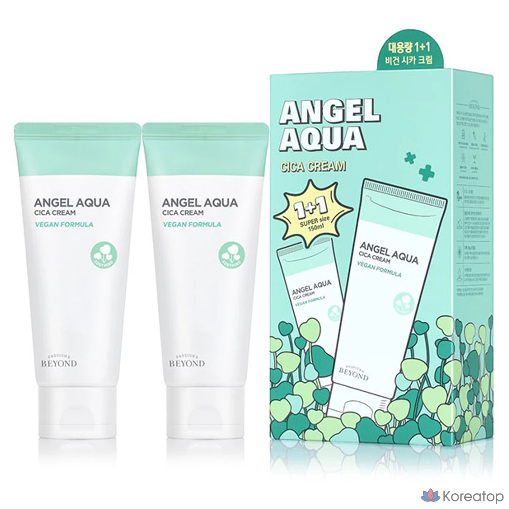 Крем BEYOND Vegan Life Angel Aqua Cica, 300 мл, 2 шт.
